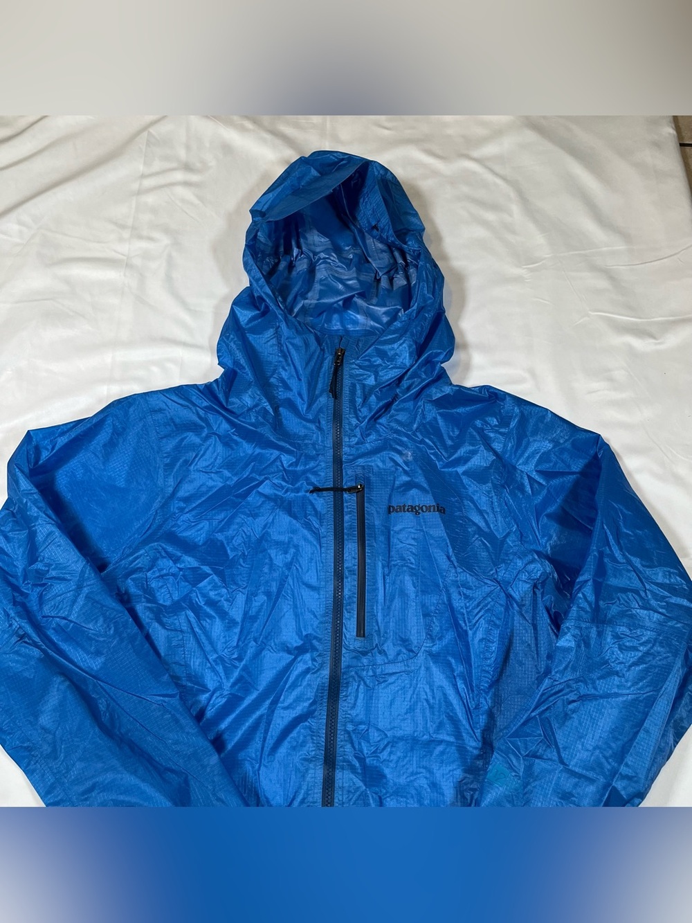 Patagonia Jacket Womens Windbreaker Blue Ultralight Packable Sz S - Picture 2 of 9